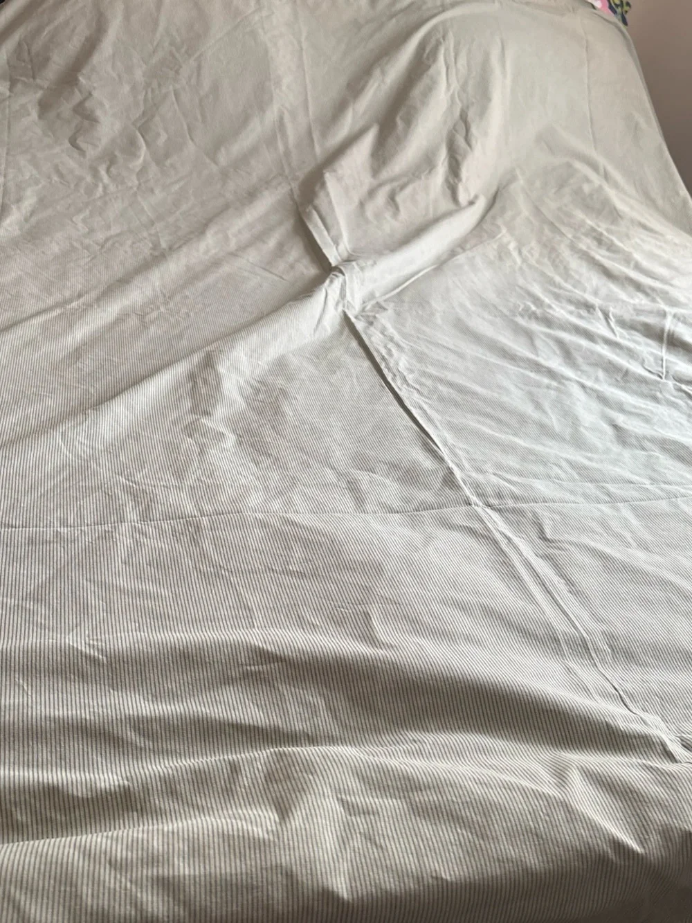 Calvin Klein duvet Slim-Fit Tan & Gray Striped Chinos